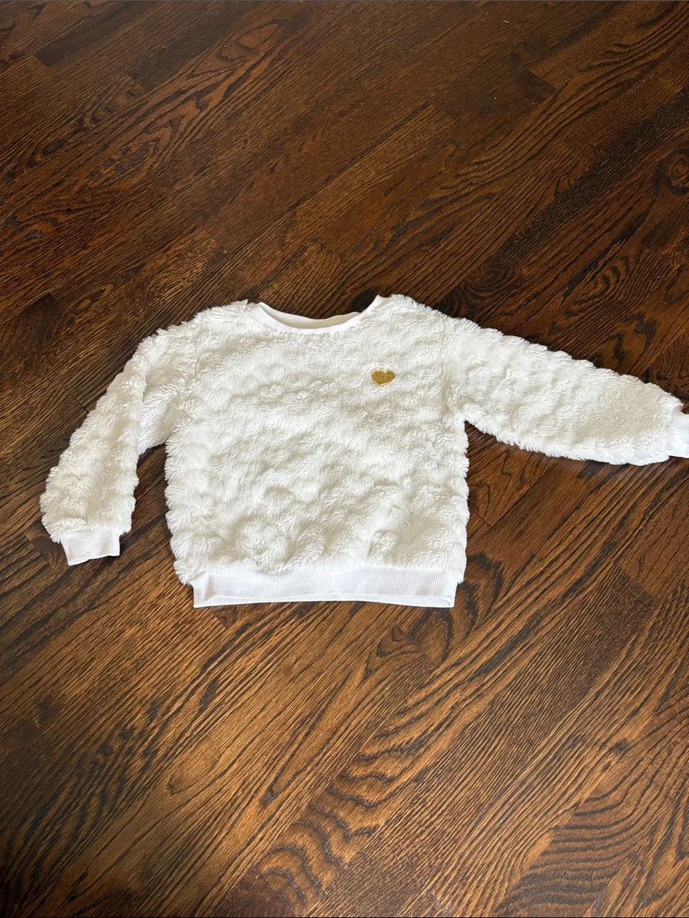 Juicy Couture 3T Matching Sets & Jacket- Tan, faux fur white, and animal print